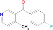 3-(4-Fluorobenzoyl)-4-methylpyridine