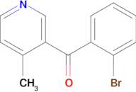3-(2-Bromobenzoyl)-4-methylpyridine