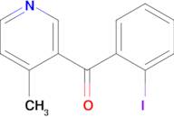 3-(2-Iodobenzoyl)-4-methylpyridine