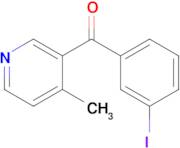 3-(3-Iodobenzoyl)-4-methylpyridine