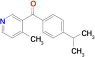 3-(4-Isopropylbenzoyl)-4-methylpyridine