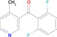 3-(2,6-Difluorobenzoyl)-4-methylpyridine