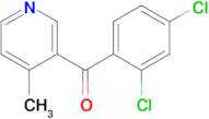 3-(2,4-Dichlorobenzoyl)-4-methylpyridine