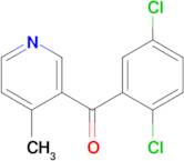 3-(2,5-Dichlorobenzoyl)-4-methylpyridine