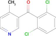 3-(2,6-Dichlorobenzoyl)-4-methylpyridine