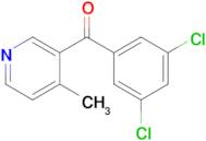 3-(3,5-Dichlorobenzoyl)-4-methylpyridine