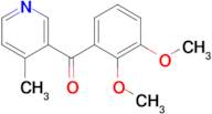 3-(2,3-Dimethoxybenzoyl)-4-methylpyridine