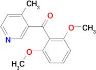 3-(2,6-Dimethoxybenzoyl)-4-methylpyridine