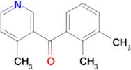 3-(2,3-Dimethylbenzoyl)-4-methylpyridine