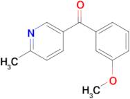 5-(3-Methoxybenzoyl)-2-methylpyridine