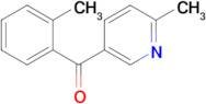 5-(2-Methylbenzoyl)-2-methylpyridine