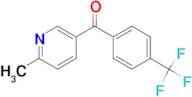 2-Methyl-5-(4-Trifluoromethylbenzoyl)pyridine