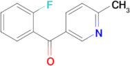 5-(2-Fluorobenzoyl)-2-methylpyridine