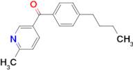 5-(4-Butylbenzoyl)-2-methylpyridine