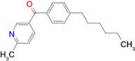 5-(4-Hexylbenzoyl)-2-methylpyridine