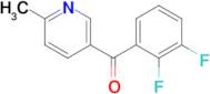 5-(2,3-Difluorobenzoyl)-2-methylpyridine