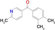 5-(3,4-Dimethylbenzoyl)-2-methylpyridine