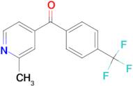 2-Methyl-4-(4-trifluoromethylbenzoyl)pyridine