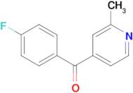 4-(4-Fluorobenzoyl)-2-methylpyridine