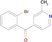 4-(2-Bromobenzoyl)-2-methylpyridine