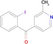 4-(2-Iodobenzoyl)-2-methylpyridine