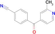 4-(4-Cyanobenzoyl)-2-methylpyridine