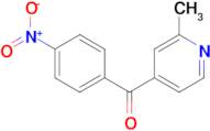 2-Methyl-4-(4-nitrobenzoyl)pyridine