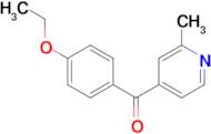 4-(4-Ethoxybenzoyl)-2-methylpyridine