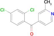 4-(2,4-Dichlorobenzoyl)-2-methylpyridine