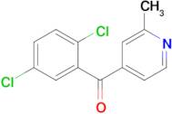 4-(2,5-Dichlorobenzoyl)-2-methylpyridine