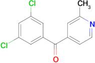 4-(3,5-Dichlorobenzoyl)-2-methylpyridine