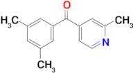 4-(3,5-Dimethylbenzoyl)-2-methylpyridine