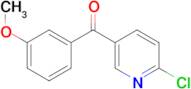 2-Chloro-5-(3-methoxybenzoyl)pyridine