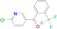 2-Chloro-5-(2-trifluoromethylbenzoyl)pyridine