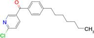 2-Chloro-5-(4-heptylbenzoyl)pyridine