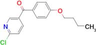 5-(4-Butoxybenzoyl)-2-chloropyridine