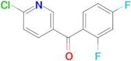 2-Chloro-5-(2,4-difluorobenzoyl)pyridine
