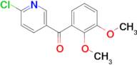 2-Chloro-5-(2,3-dimethoxybenzoyl)pyridine