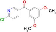 2-Chloro-5-(3,5-dimethoxybenzoyl)pyridine