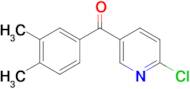 2-Chloro-5-(3,4-dimethylbenzoyl)pyridine