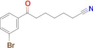 7-(3-bromophenyl)-7-oxoheptanenitrile