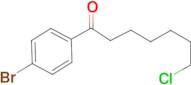 1-(4-bromophenyl)-7-chloro-1-oxoheptane
