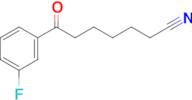 7-(3-Fluorophenyl)-7-oxoheptanenitrile