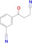 4-(3-Cyanophenyl)-4-oxobutyronitrile