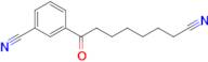 8-(3-cyanophenyl)-8-oxooctanenitrile