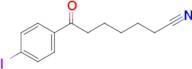 7-(4-iodophenyl)-7-oxoheptanenitrile