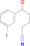 5-(3-iodophenyl)-5-oxovaleronitrile