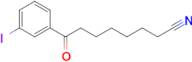 8-(3-iodophenyl)-8-oxooctanenitrile