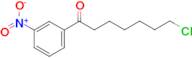 7-chloro-1-(3-nitrophenyl)-1-oxoheptane