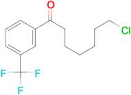 7-chloro-1-oxo-1-(3-trifluoromethylphenyl)heptane